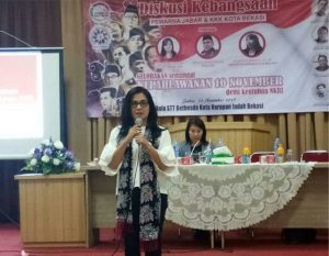 Ketum KKK Angelica Tengker ajak Generasi Millenials jadi agen perubahan positif demi keutuhan NKRI