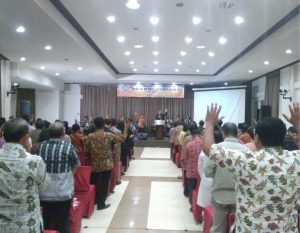 SEMANGAT PENUAI JADI TEMA IBADAH SYUKUR HUT 47 GBI YANG DIGELAR BPD GBI BEKASI