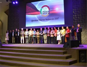 PEMBERIAN APRESIASI WARNA INDONESIA 2017, WARNAI RAKERNAS III PEWARNA DI JAKARTA