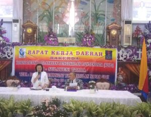 Api Penginjilan Menyala di Rakerda KDP3 GPdI Sulut