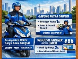 Ojol Baru WHUUSH Resmi Hadir di Jakarta, Usung Semangat “ Dari Anak Bangsa untuk Bangsa”